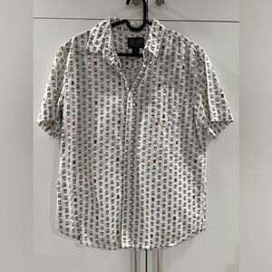 Retrofit beer pong shirt